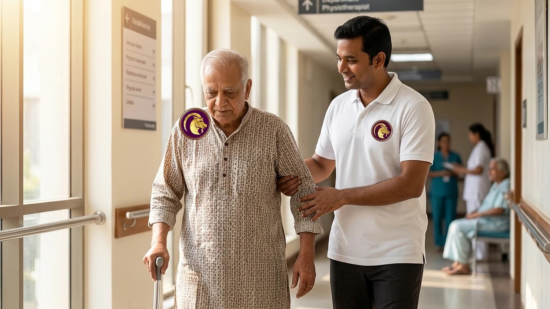 Flexion-biased gait training and walking endurance conditioning for spinal stenosis with an Aries PhysioCare therapist.